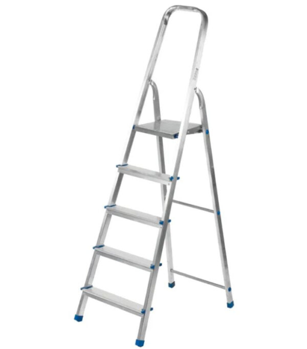 Стремянка LadderBel 6 ступени, алюминиевая