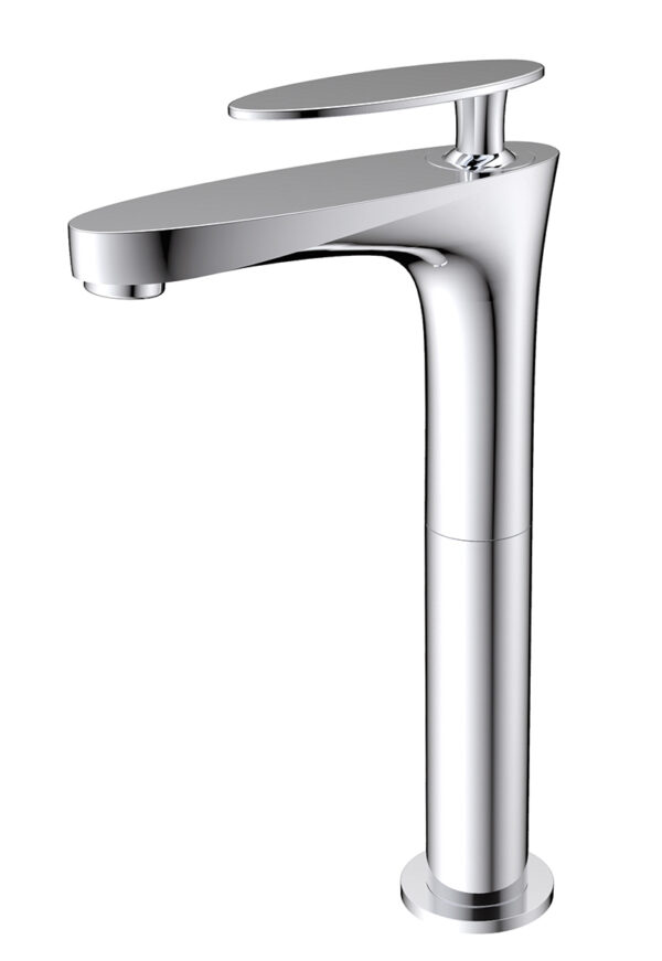 Смеситель KAISER Star для раковины высокий с гайкой Ф25