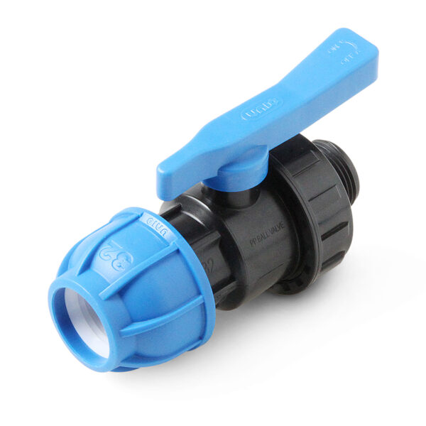 ПНД Кран шаравой компрессионный НР 32x1" Pro-Aqua /