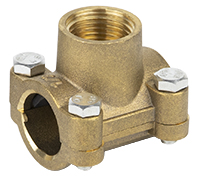 Водоотвод-обойма-тройник ремонтная 1/2" ( VALTEC