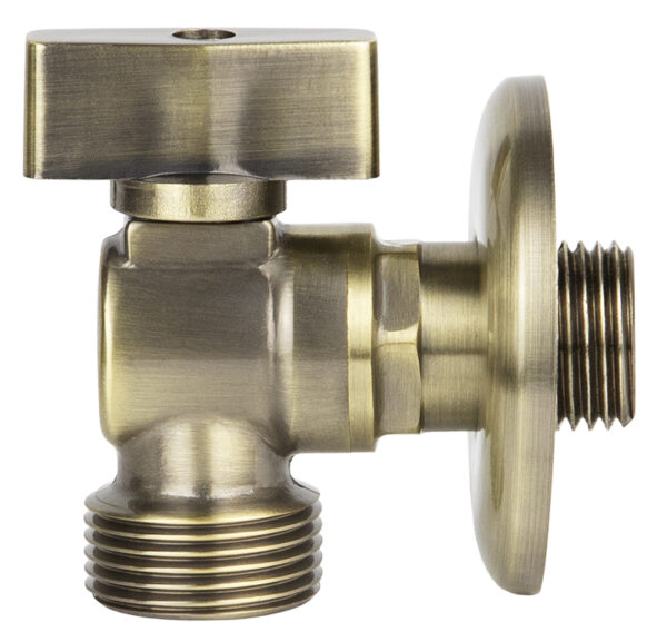 Кран KAISER 1/2"х3/4" угловой бронза