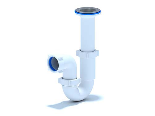 Сифон Ани 1-1/2"х40 прямоточный литой