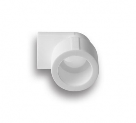 Угол полипропиленовый переходной 25х20мм 90гр "AQuapipe"