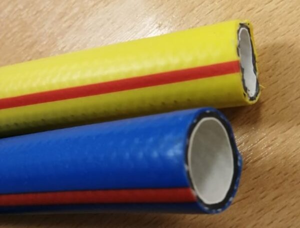 Шланг армированный ПВХ ф19мм 3/4", 25 м, "ЭЛИТ" желтый