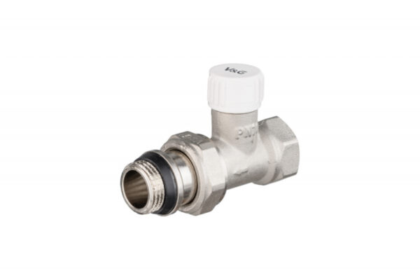 Клапан запорный прямой "V&G" 1/2" с уплотнением (18шт)