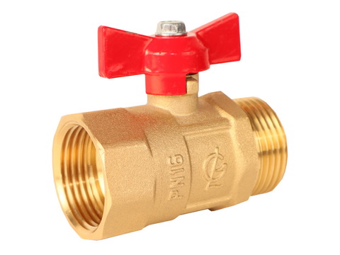 Кран шаровой ПРАКТИК 1" в/н баб. "ГАЛЛОП" (40)