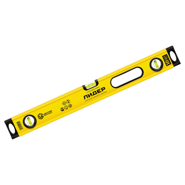 Уровень 1200 мм 3 колбы ЛИДЕР Л14-1200