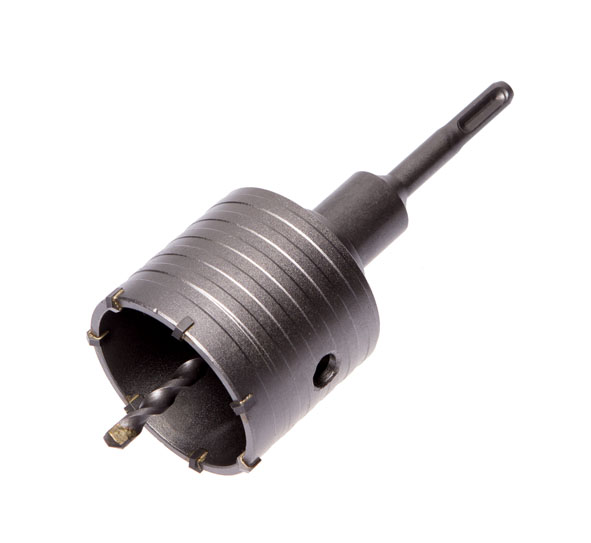 Коронка по бетону 80 мм в сборе хвостовик SDS PLUS М22*80 мм Hardax 36-7-780