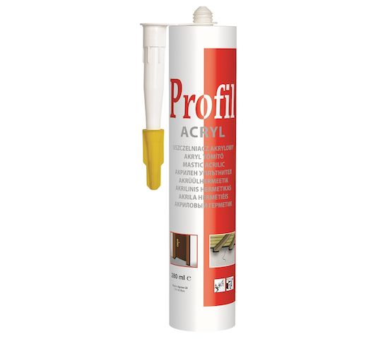 Герметик Профиль акриловый белый 15*280мл 122951