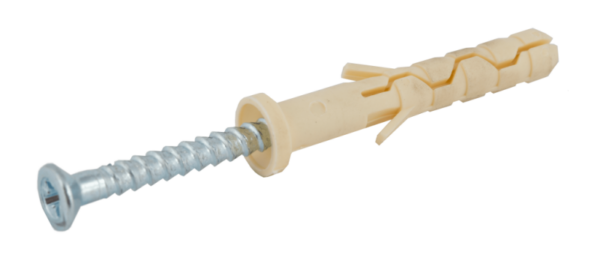 Дюбель-гвоздь гриб 8x100, нейлон (50шт) //КМП