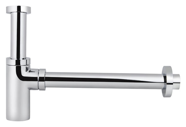 Сифон KAISER для раковины б/выпуска (хром)