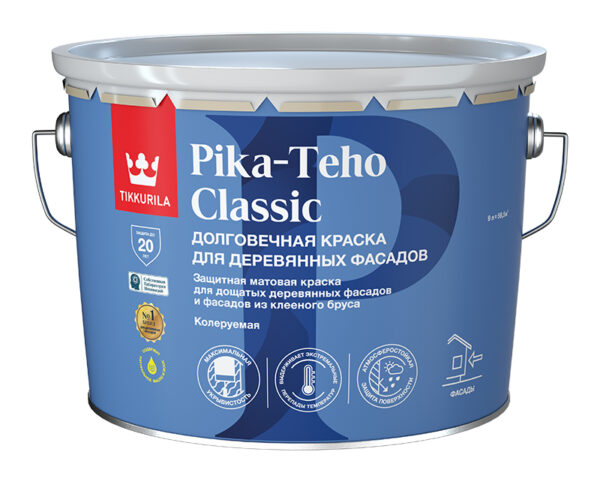 Краска для домов Tikkurila PIKA-TEHO CLASSIC A 9л