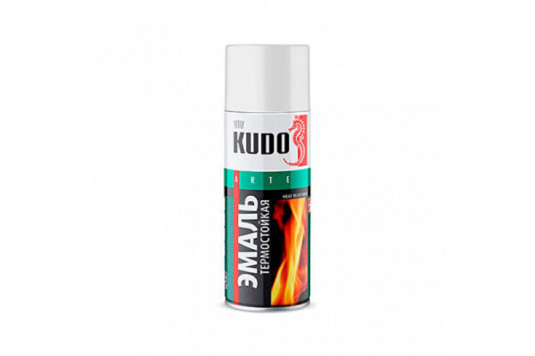 Эмаль термостойкая KUDO KU-5003 белая