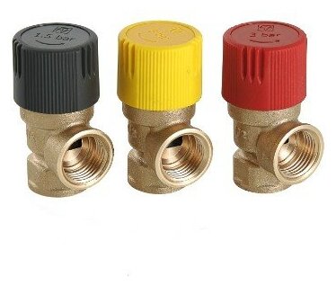 Клапан предохранительный 1/2" х 6 бара VALTEC пружинный