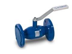 Кран шаровой фланцевый "Temper" Ду 40 Ру 40