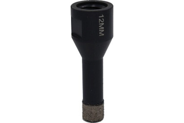 Коронка 12 мм под УШМ керамогранит гранит Super Hard Hilberg