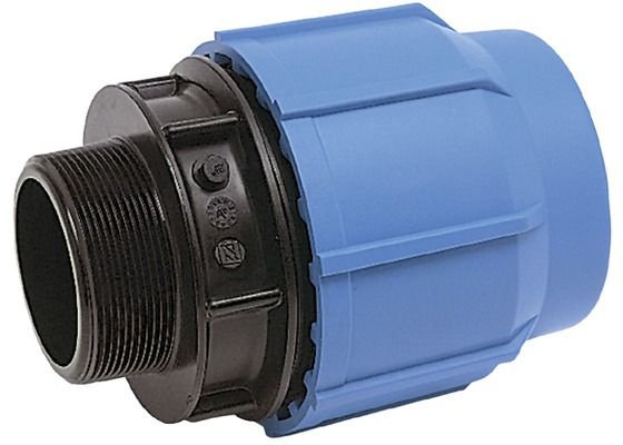 Муфта с наружной резьбой 50x1 1/2" ПНД No name