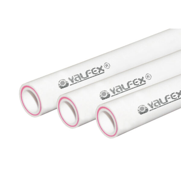 Труба полипропиленовая арм.стекловолокном ф20*2,8 мм SDR 7.4 PN 20 Хлыст 2 метра Valfex