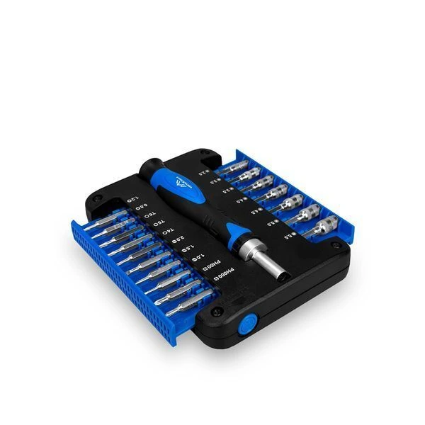 Набор бит 18 предметов прецизионных ДЕРЖАТЕЛЬ РЕВЕРСИВНЫЙ VERTEXTOOLS