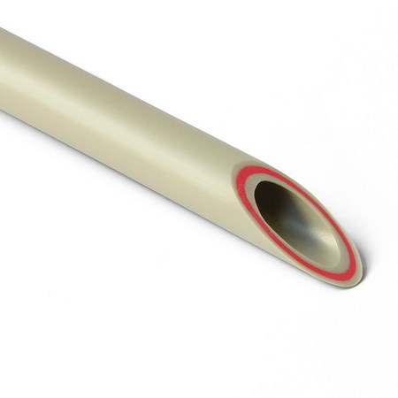 ТРУБА ф40 (7,4) (Pro Aqua) PP-R RUBIS (стекловолокно) серая