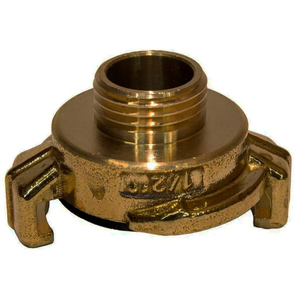 Быстросъёмный латунный патрубок 1/2" наружняя резьба KALETA SZ1/2Z