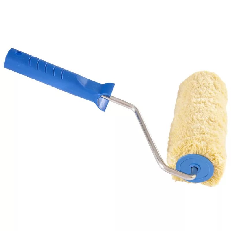 Валик 250 мм малярный с ручкой полиакрил бюгель 8 мм ворс 18 мм ролик 48 мм