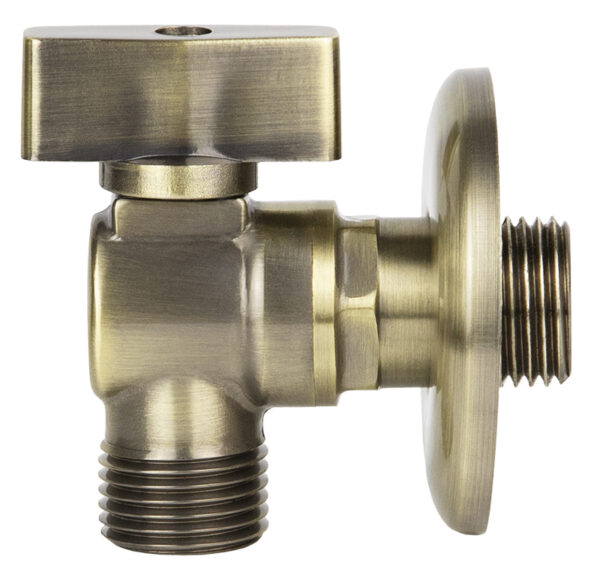 Кран KAISER 1/2"х1/2" угловой бронза