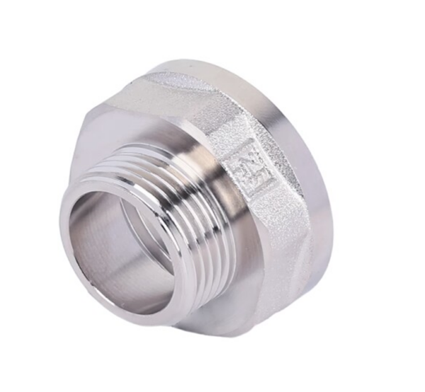 Переходник 2"г х 3/4"ш (никиель) TIM (4шт)