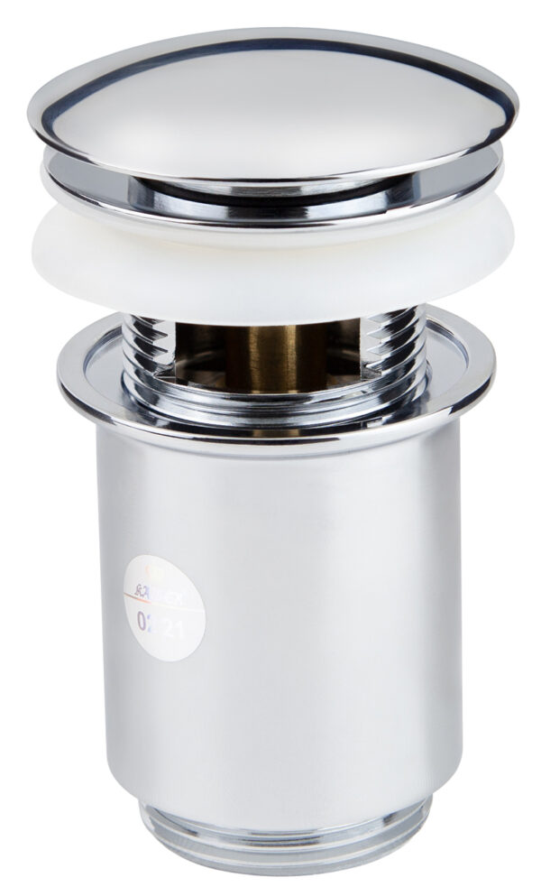 Донный клапан KАISER автомат, металл (хром)