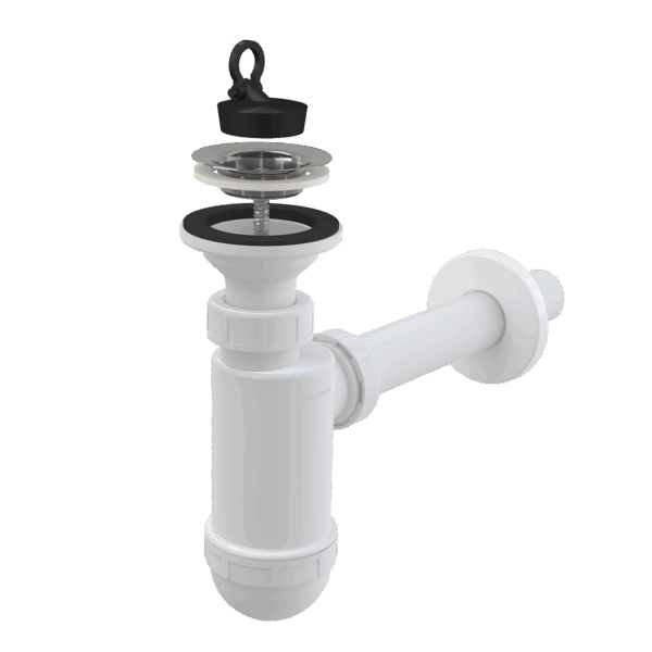 Сифон для умывальника Ø32 AlcaPlast