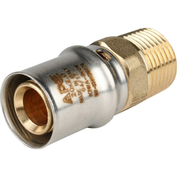 Муфта-пресс НР 20x 1/2" STOUT