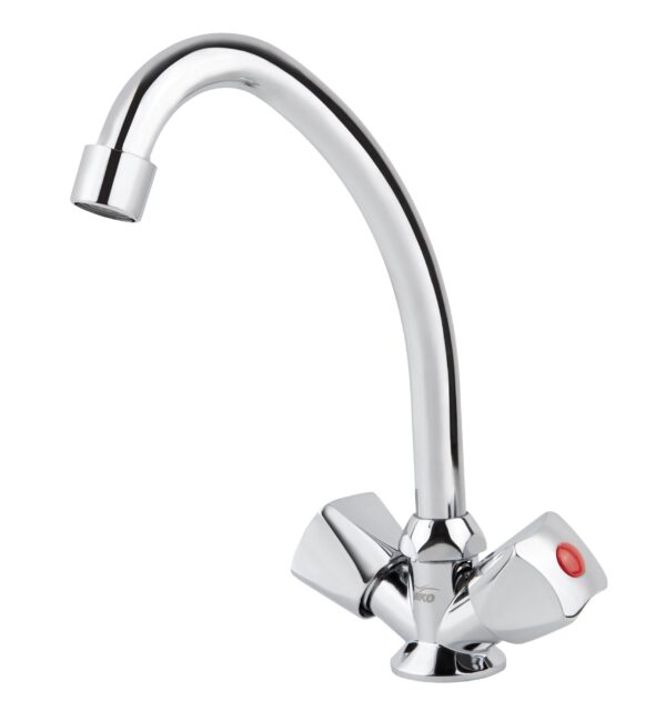 Смеситель VIKO кухня круг керамика