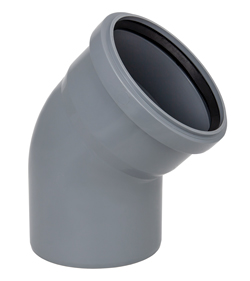 Отвод 110 х 45 ПП WaterMark /40 шт/