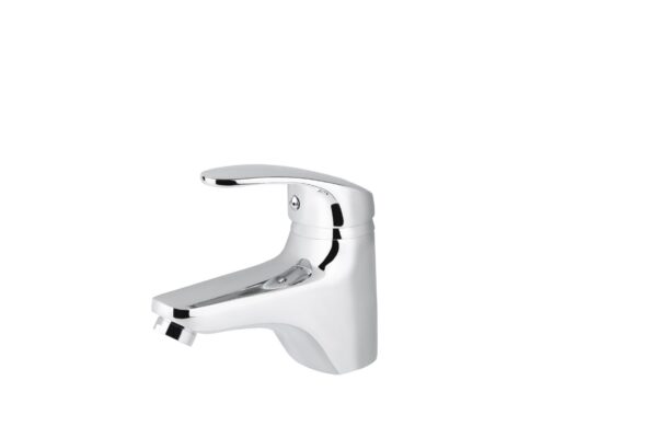 Смеситель VIKO для раковины Ø40 с гайкой, излив 11см