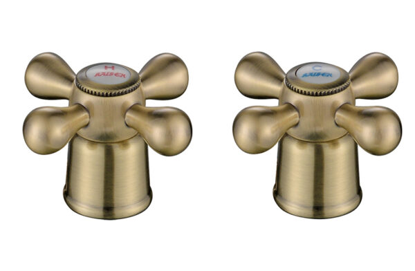 Маховик KAISER крест. в блистере. бронза