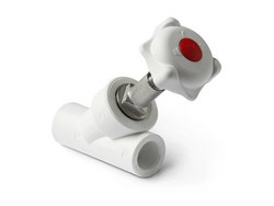 Вентиль ф32 45* (Pro Aqua) БЕЛЫЙ