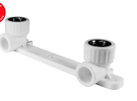 Комплект настенный для смесителя ВР 20х1/2" PPRC Valfex