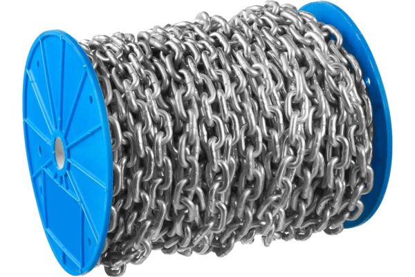 Цепь короткое звено оцинк.10 (10м)