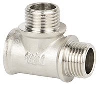 Тройник 1/2" ш/ш/г (ник/латунь) WaterMark