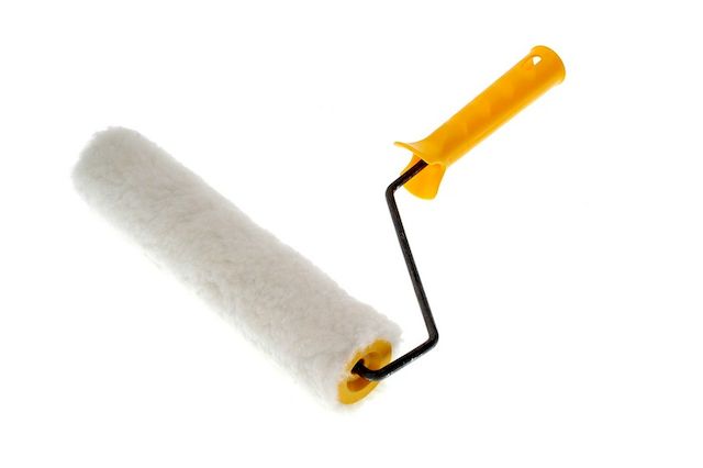 Валик 240 мм натуральный мех d 42 мм бюгель 6 мм ворс 12 мм