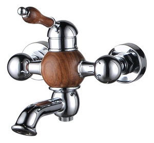 Смеситель KAISER Wood ванна к/н Ø35