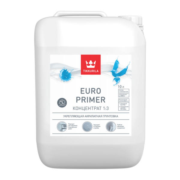 Грунтовка Tikkurila EURO PRIMER 10 л