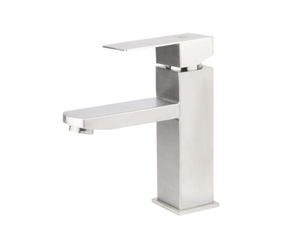 Смеситель VIKO для раковины Ø35, серебр, нерж. сталь