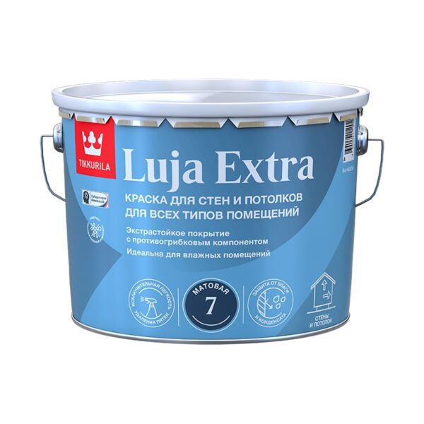 Краска Tikkurila LUJA EXTRA экстра-стойкая A 9л