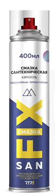 Смазка силиконовая аэрозоль 400мл "SANFIX" (12)