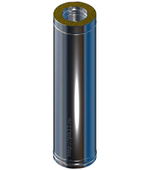 Сэндвич 0.5м нерж., нерж. d 115/200 0,8 мм/0,5мм