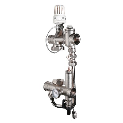 Насосно-смесит.узел VALTEC без насоса монтажная длина 130мм