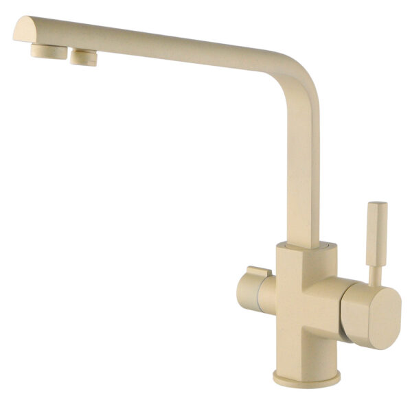 Смеситель KAISER Decor кухня боковой под фильтр Ø35 (желтый песочный)