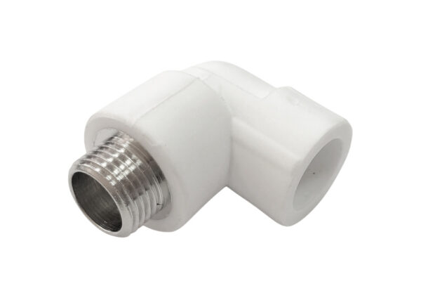 Угол полипропиленовый НР 20*1/2" Valfex