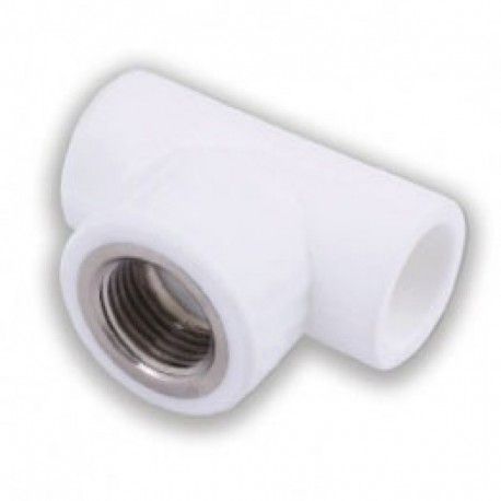 Тройник полипропиленовый ВР 20х3/4"х20 (60/15)